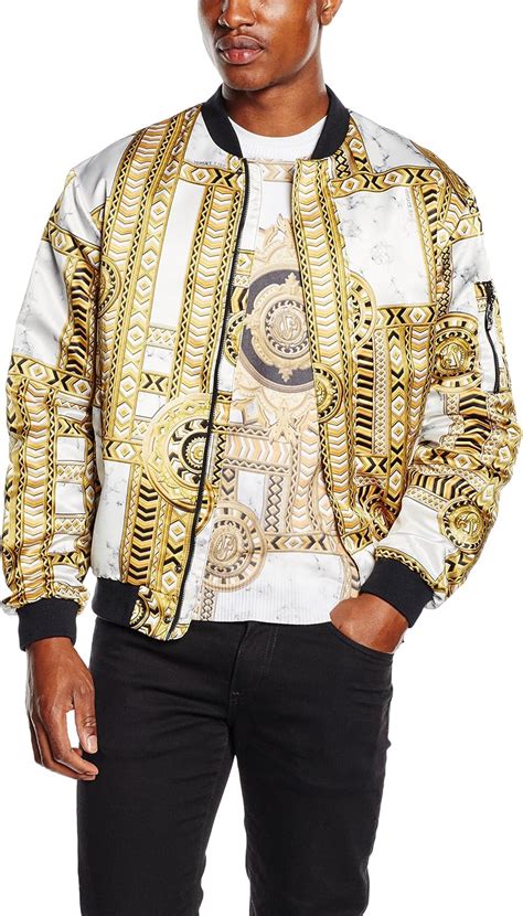 versace jacke weiß herren|Versace .